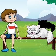 Activities of All Cats! Shadow Game to Learn and Play for Children