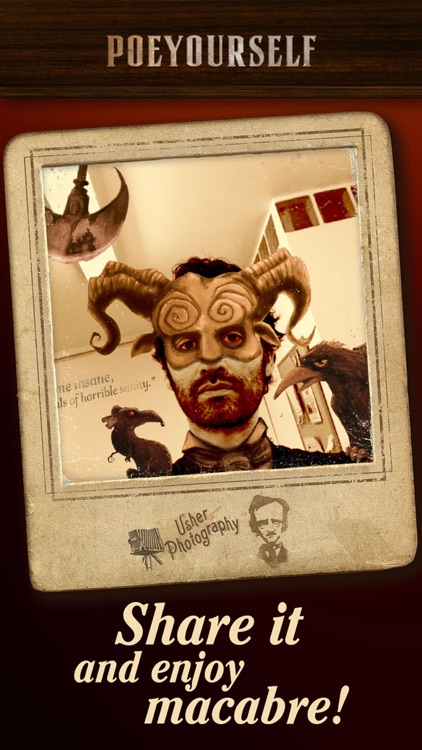 Poe Yourself - Take a photo and enjoy macabre!