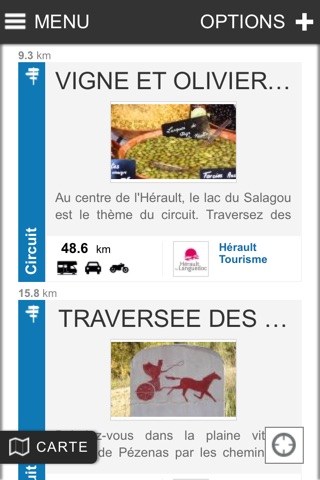 Routes des vins en Languedoc screenshot 2
