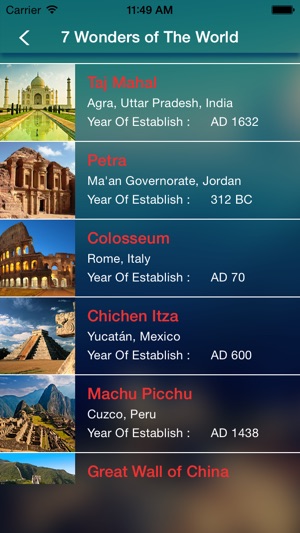 Seven Wonders of The World(圖2)-速報App