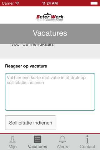 BeterWerk screenshot 4