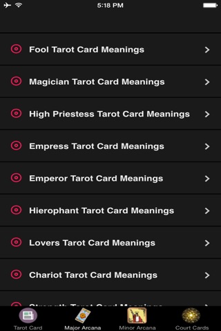 Tarot Card Meaning - Major Arcana, Minor Arcana & Court Cards  Full Version screenshot 3