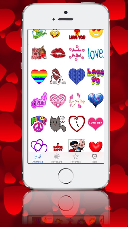 Love Emojis - Show your affection with the best animated & static emoji emoticons screenshot-3