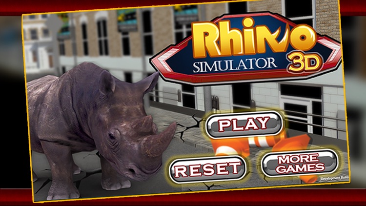 3D Rhino Simulator – Wild animal simulator and simulation game to destroy the city