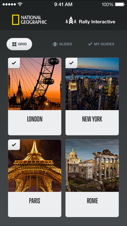 City Guides by National Geographic