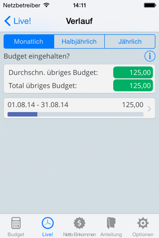 NetIncome - Monatliches Budget erstellen und überwachen screenshot 4