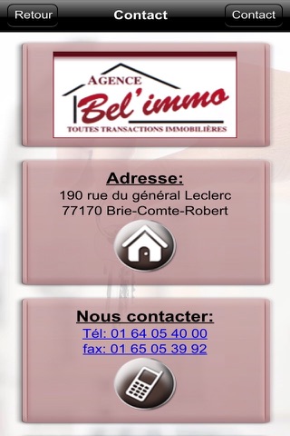 Bel'immo Brie Comte Robert screenshot 3