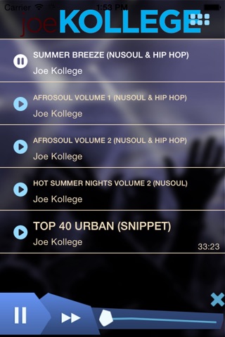 Joe Kollege Music screenshot 3