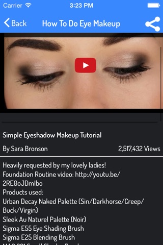 How To Apply Eye Makeup screenshot 3