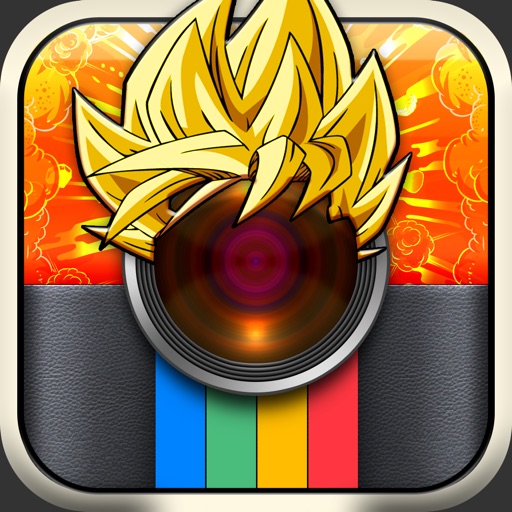 CamCCM - Manga & Anime Sticker Camera " Super Saiyan Dragon Ball Edition "