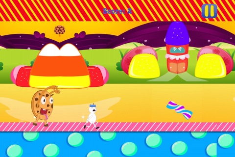 Run From Giant Cookie -  Sweet Dessert Escape Dash (Premium) screenshot 3