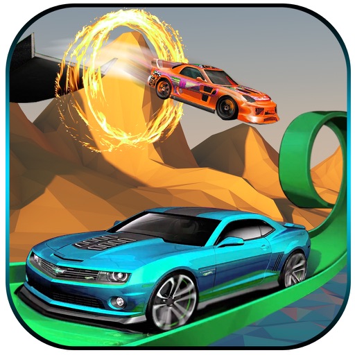 Dangerous Sports Cars stunt 99:Vibrant Driver with lightning speed on drifting tracks icon