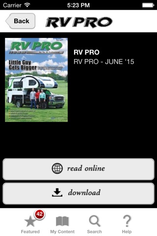 RV Pro Magazine screenshot 2