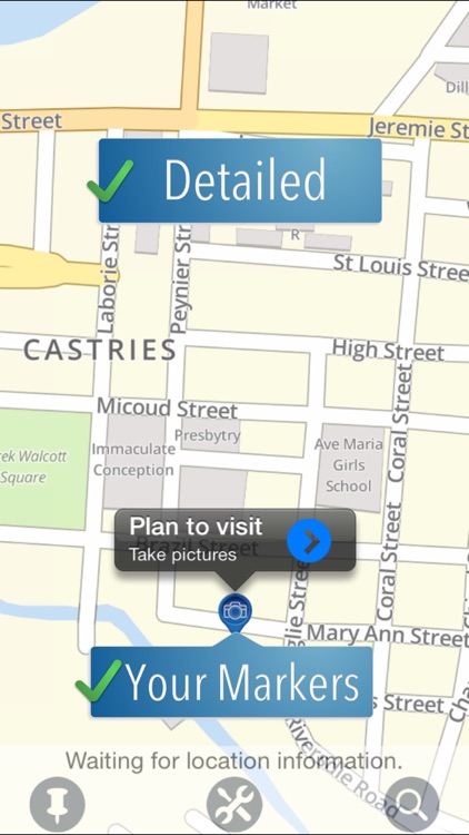 Saint Lucia Travelmapp