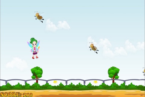 A Flutter Fairy FREE - A Cute Sprite Flying Game screenshot 4