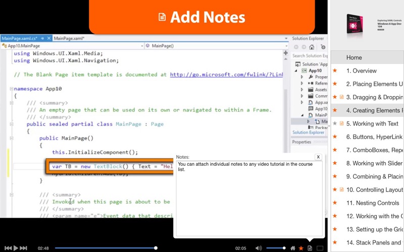 Exploring XAML Controls For Windows 8 thumbnail 3