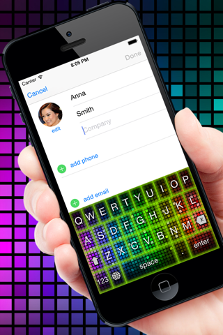 Glow Keyboard Utilities Glow Keyboard Saved Keyboard