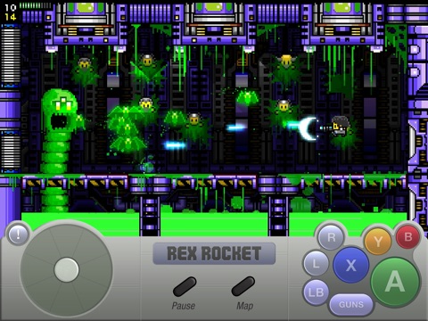 Rex Rocket: Mobile screenshot 2
