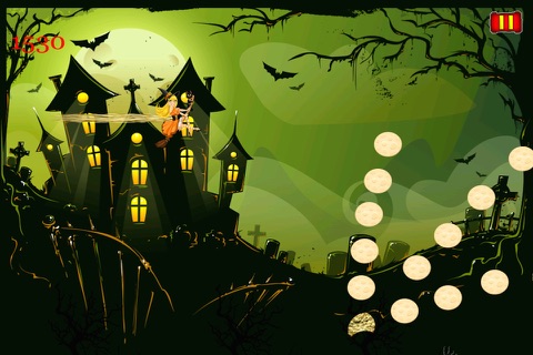 Pretty Witch Bounce - Magical Jumping Adventure Free screenshot 3