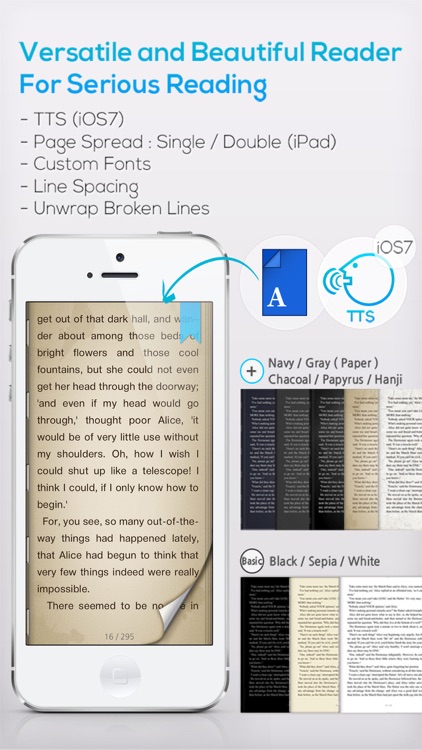 TXTPUB - eBook Reader + TXT to EPUB + MARKDOWN to EPUB Converter + TTS screenshot-3