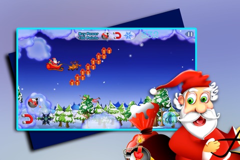 Flying Santa Claus 3 : The Naughty Winter Elves Mission to Stop Christmas - Free screenshot 2
