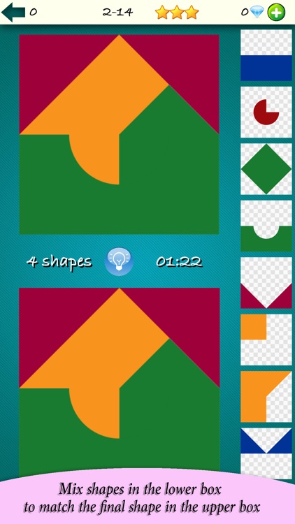 Mix & Match - The Shapes Puzzle