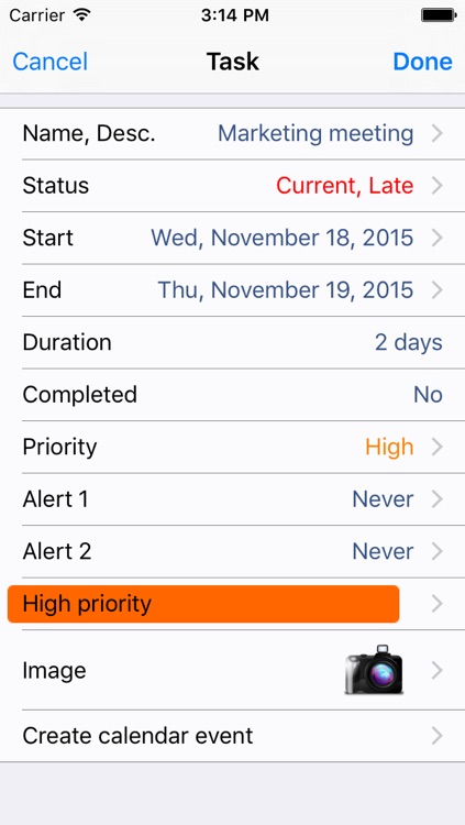 Task and Cal : Easily Manage your Tasks and Calendar screenshot-4