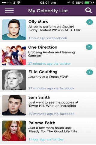 My Celebrity Diary (MCD) screenshot 3