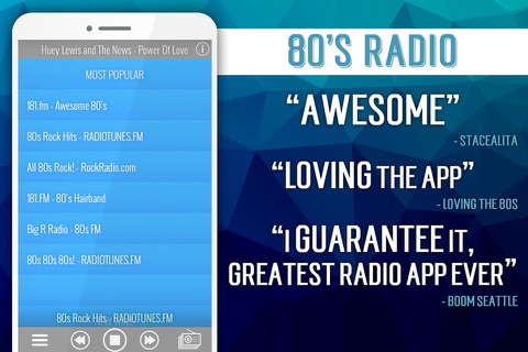 80s Radio+ screenshot 2