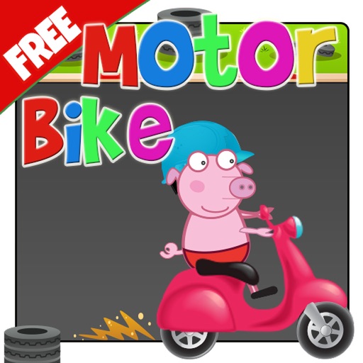 Piggy Pig Bike Adventure iOS App