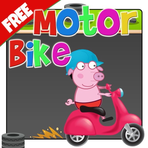 Piggy Pig Bike Adventure Icon