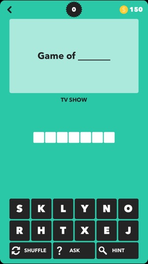 Trivia Blanks - A Fill In The Blank Pop Culture Trivia Quiz(圖1)-速報App