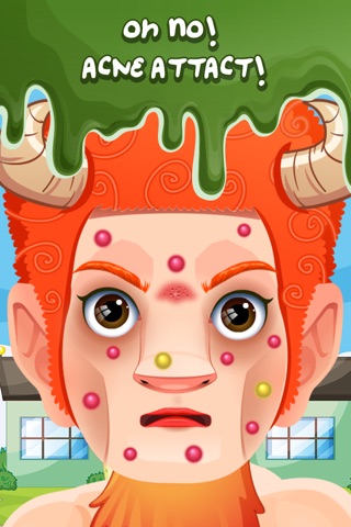 Baby Monster Halloween Doctor Salon - crazy little nail spa & makeover games for kids (girls & boys) screenshot 2