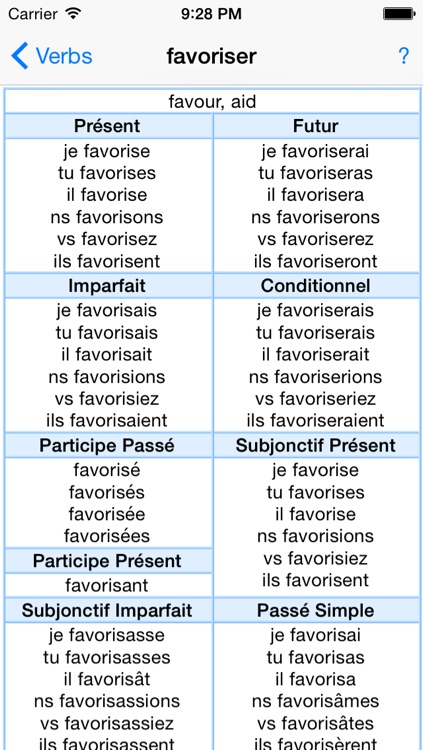 iConjugaison screenshot-3