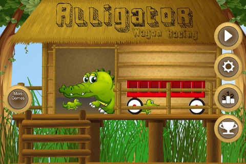 Alligator Wagon Racing screenshot 3