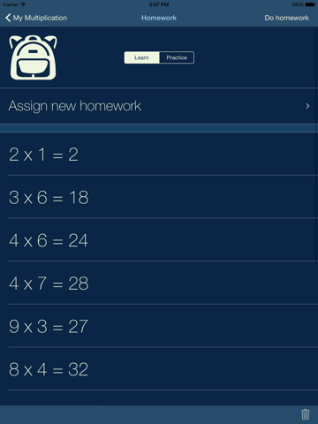 Screenshot #5 pour My Multiplication - times tables