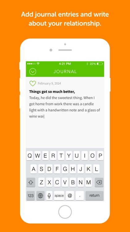 Boyfriend Log - Color coded relationship journal screenshot-4