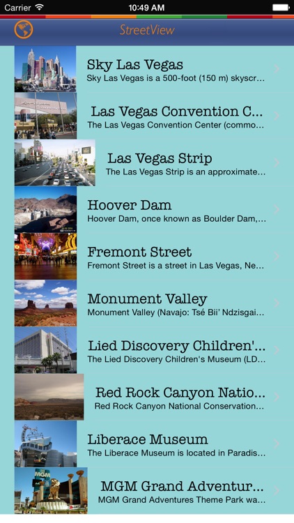 360 Tour Las Vegas: Best Offline Maps with StreetView and Emergency Help Info