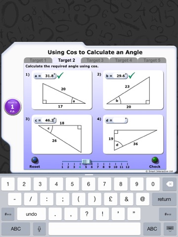 Maths Workout - Trigonometry 1 screenshot 2