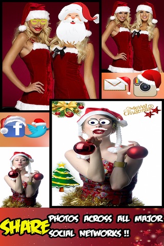Merry christmas Photo Booth - Decorate images screenshot 3
