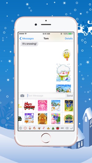 Christmas Gif Keyboard - Fully Animated Emoji for Christmas(圖4)-速報App