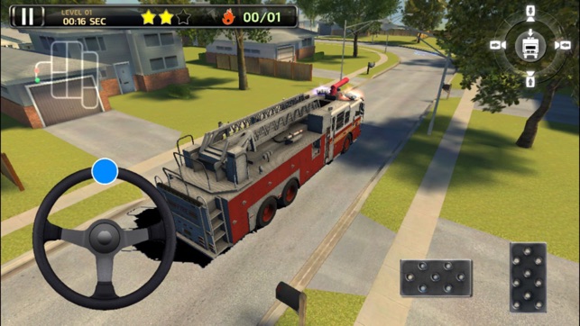 3D Fire Truck Parking - City Firetruck Driver Sirens Simulat(圖3)-速報App