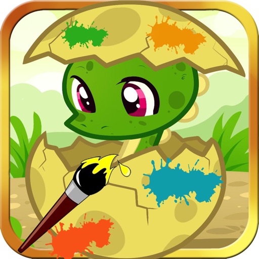 Dinosaurs Kids Coloring icon