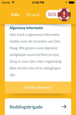 Beach app – information about water sports and safety for Scheveningen, Kijkduin, Veere & Schouwen-Duiveland screenshot 3