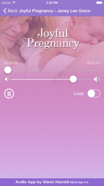 Joyful Pregnancy by Glenn Harrold & Janey Lee Grace: Pregnancy Advice & Self-Hypnosis Relaxation