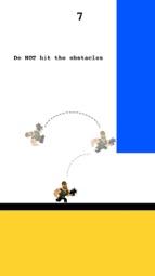 Amazing Hero Jumper - Shooting Platformer Indie Game of Color Tiles Captura de tela 4