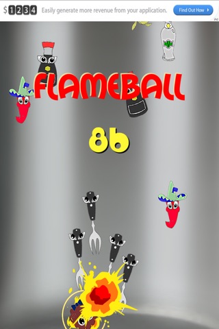 Forks vs Meatball - free addictive, action, arcade game screenshot 4