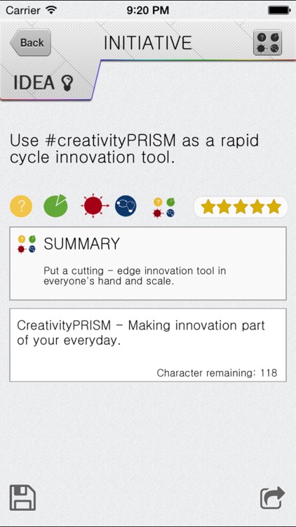 creativityPRISM - Innovation in your hand. screenshot-3