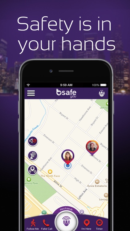 bSafe - Personal Safety App