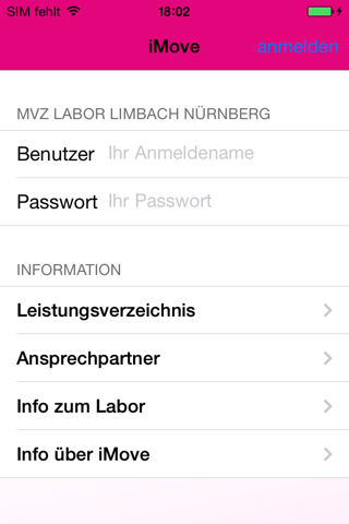 MVZ Labor Limbach Nürnberg screenshot 2